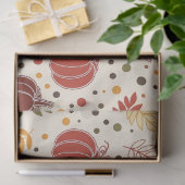 Gemütliche Herbstpumpen & Blätter Herbsternte Gesc Seidenpapier (Geschenk)