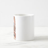Gemütliche Herbststimmung – Ästhetischer Herbstauf Kaffeetasse (Mittel)