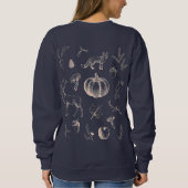Gemütliche Herbststimmung Sweatshirt (Rückseite)