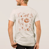 Gemütliche Herbststimmung Tri-Blend Shirt (Rückseite)