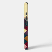 Gemütliche Herbsttöne tragen das Muster Mit Monogr Case-Mate iPhone Hülle (Rückseite / Links)