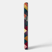 Gemütliche Herbsttöne verwoben Muster Case-Mate iPhone Hülle (Rückseite / Links)