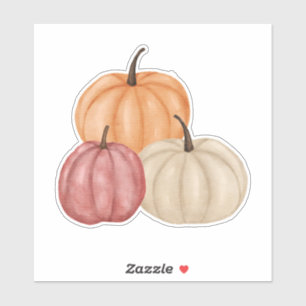 Gemütliche Herbstwoben: Herbstsaison Stil Aufkleber