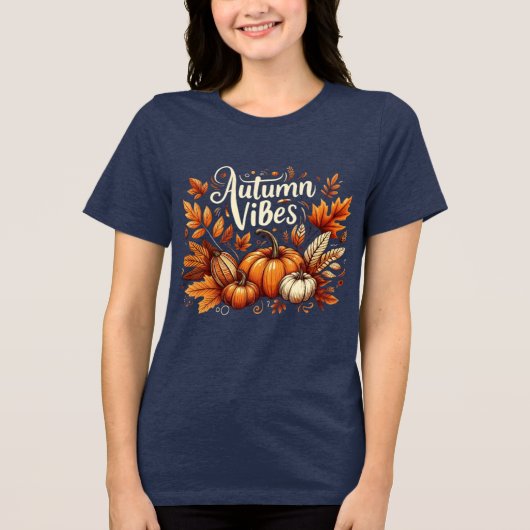 Gemütliche Herbstwoche T - Shirt 2025 - Pumpkin Ge (Vorderseite)
