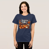 Gemütliche Herbstwoche T - Shirt 2025 - Pumpkin Ge (Vorderseite voll)