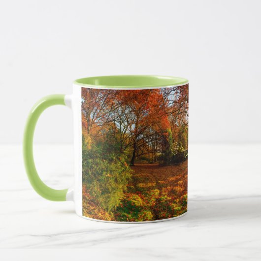 Gemütliche Herbstwoche Tasse: Stilsippe Tasse (Links)