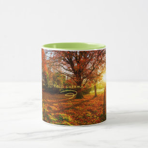 Gemütliche Herbstwoche Tasse: Stilsippe Tasse