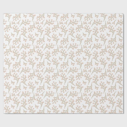 Gemütliche Herbstwoche Vintag Geschenkpapier (Flach)