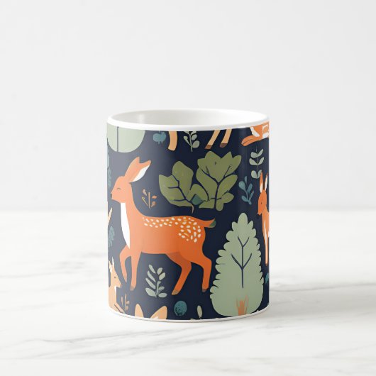 Gemütliche Holzfreunde Kaffeetasse (Mittel)