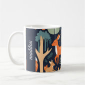 Gemütliche Holzfreunde Kaffeetasse (Links)