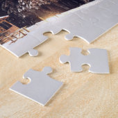 Gemütliche Holzhütte im Wald Puzzle (Seite)