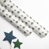 Gemütliche Hütte im Wald Geschenkpapier