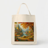 Gemütliche Hütte im Wald Tragetasche (Vorne)