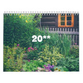 Gemütliche Hütte mit Garten Kalender (Titelbild)