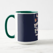 Gemütliche HYGGE Life Infographic Personalisiert N Tasse (Links)