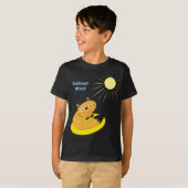 Gemütliche Introvertierte Katze Sonnenstrahl Humor T-Shirt (Vorne ganz)