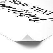 Gemütliche Jahreszeit-Digital-Download-Poster Poster (Ecke)