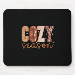 Gemütliche Jahreszeit Kürbis Herbst Ihr Alle Blätt Mousepad
