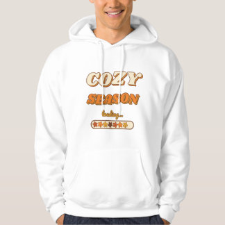 Gemütliche Jahreszeit wird geladen... Retro 70er H Hoodie