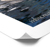 Gemütliche Kabine Poster (Ecke)