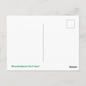 Gemütliche Kabine Postkarte (Rückseite)