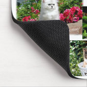 Gemütliche Kätzchen-Mausunterlage Mousepad (Ecke)