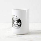 Gemütliche Katze Kaffeetasse (Mittel)