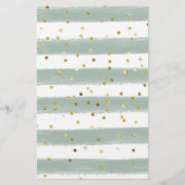 Gemütliche kleine Lammgärten Wünsche für Baby (Rückseite)