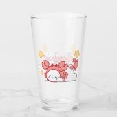 Gemütliche Krebskonstellation Whimsical Bunny & Cr Glas (Rückseite)