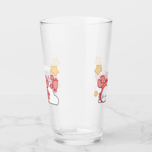 Gemütliche Krebskonstellation Whimsical Bunny & Cr Glas (Rechts)