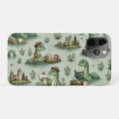 Gemütliche Kryptide Nessie Loch Ness Monster Hobby Case-Mate iPhone Hülle (Rückseite (Horizontal))