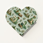 Gemütliche Kryptide Nessie Loch Ness Monster Hobby Notizblock (Rückseite)