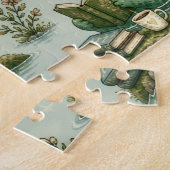 Gemütliche Kryptide Nessie Loch Ness Monster Hobby Puzzle (Seite)