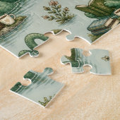Gemütliche Kryptide Nessie Loch Ness Monster Hobby Puzzle (Seite)