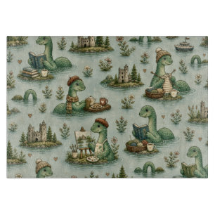 Gemütliche Kryptide Nessie Loch Ness Monster Hobby Schneidebrett
