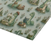Gemütliche Kryptide Nessie Loch Ness Monster Hobby Schneidebrett (Ecke)