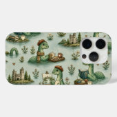 Gemütliche Kryptiden Nessie Loch Ness Monster Hobb Case-Mate iPhone Hülle (Rückseite (Horizontal))