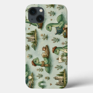 Gemütliche Kryptiden Nessie Loch Ness Monster Hobb Case-Mate iPhone Hülle