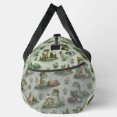 Gemütliche Kryptiden Nessie Loch Ness Monster Hobb Duffle Bag (Rechts)