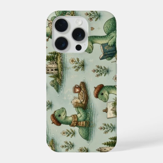 Gemütliche Kryptiden Nessie Loch Ness Monster Hobb iPhone Hülle (Rückseite)