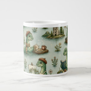 Gemütliche Kryptiden Nessie Loch Ness Monster Hobb Jumbo-Tasse