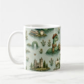 Gemütliche Kryptiden Nessie Loch Ness Monster Hobb Kaffeetasse (Links)
