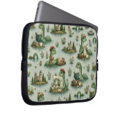 Gemütliche Kryptiden Nessie Loch Ness Monster Hobb Laptopschutzhülle (Vorne Rechts)