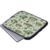 Gemütliche Kryptiden Nessie Loch Ness Monster Hobb Laptopschutzhülle (Vorne Knopf)
