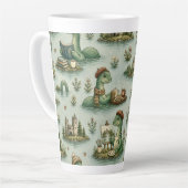 Gemütliche Kryptiden Nessie Loch Ness Monster Hobb Milchtasse (Linke Ecke)