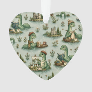 Gemütliche Kryptiden Nessie Loch Ness Monster Hobb Ornament
