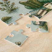 Gemütliche Kryptiden Nessie Loch Ness Monster Hobb Puzzle (Seite)