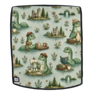Gemütliche Kryptiden Nessie Loch Ness Monster Hobb Rucksack