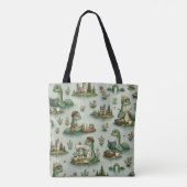 Gemütliche Kryptiden Nessie Loch Ness Monster Hobb Tasche (Rückseite)