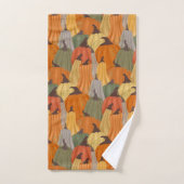 Gemütliche Kürbis Badhandtuch Set (Handtuch)